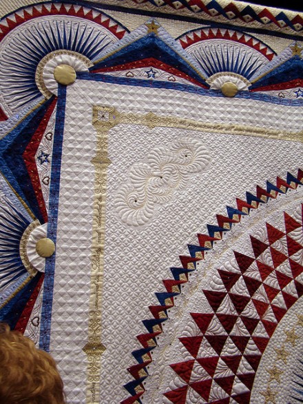 Sherry Reynolds America Let It Shine Quilt Detail 4
